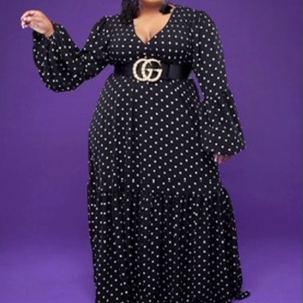 Plus size maxi dress 3x (belt not included)